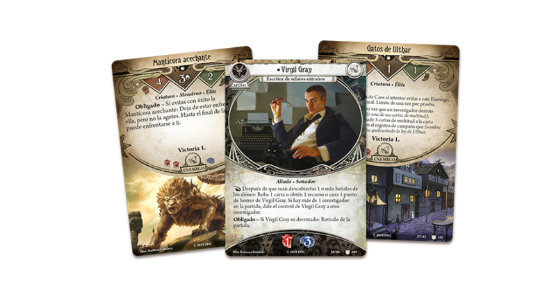 Arkham Horror Pack de mitos La busqueda de Kadath