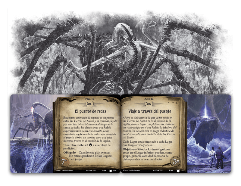 Arkham Horror Pack de mitos Tejedora del Cosmos