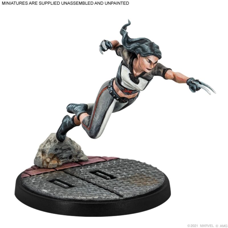 Marvel Crisis Protocol X-23 & Honey Badger Character Pack